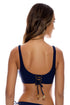Luli Fama Wild Lux Scoop Neck Cut Out Top